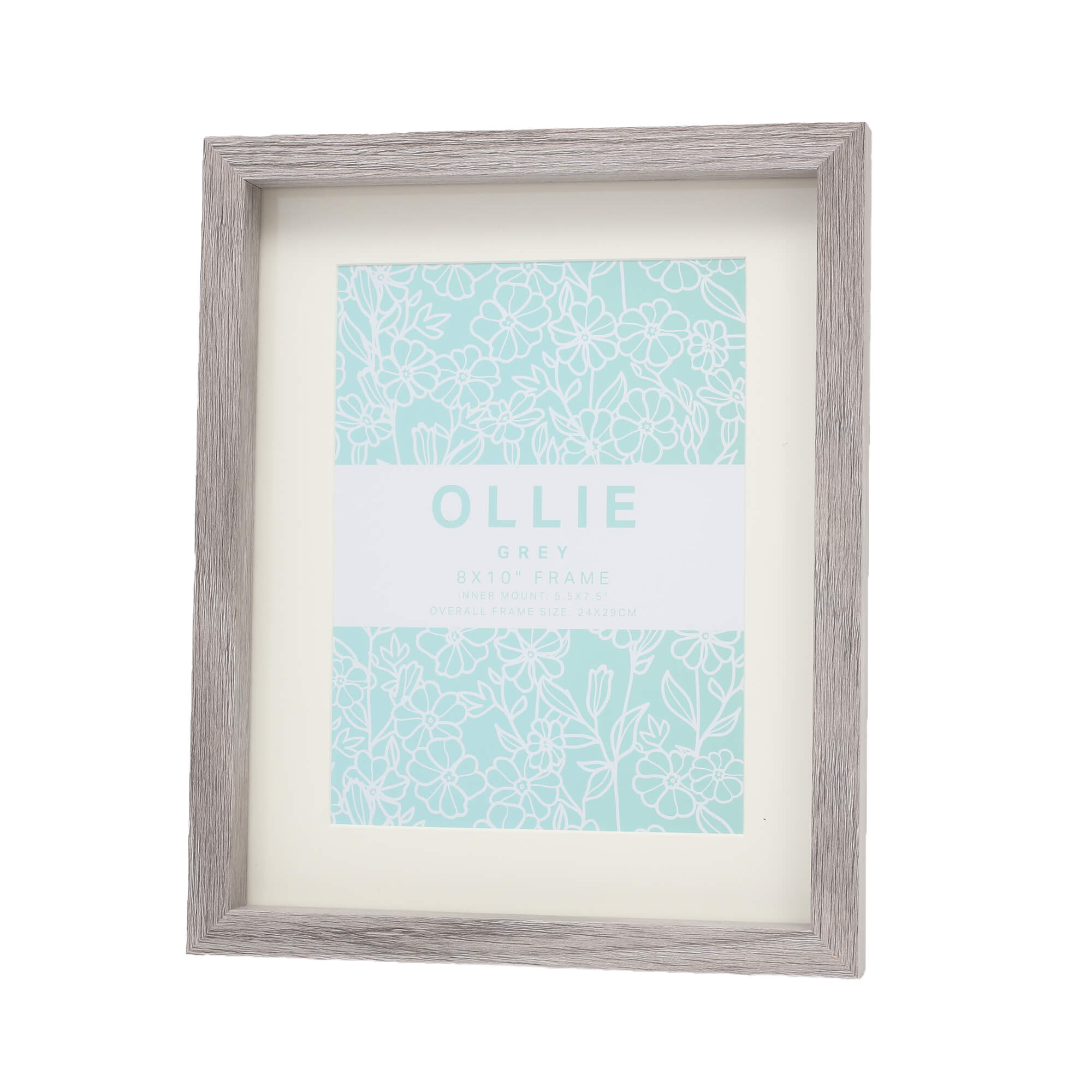 Ollie Photo Frame 8"x10" Grey Home Store + More